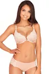 [Zestaw] Biustonosz do karmienia Mama Prestige Soft Light Beige + Figi Prestige Beige