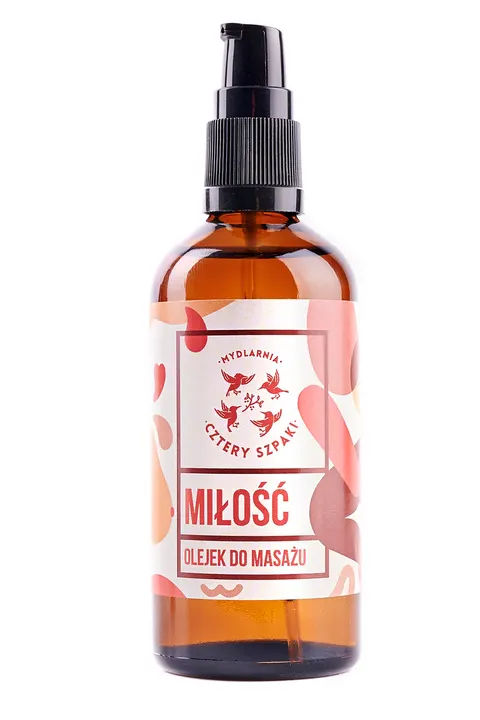 Olejek do masażu Miłość Mydlarnia Cztery Szpaki