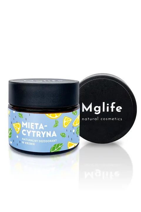 Mięta-cytryna naturalny dezodorant w kremie Mglife