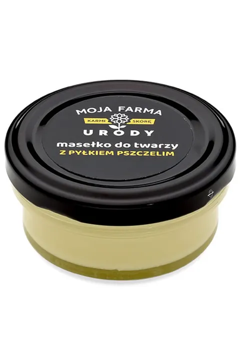 Masełko do twarzy z Pyłkiem Pszczelim Moja Farma Urody