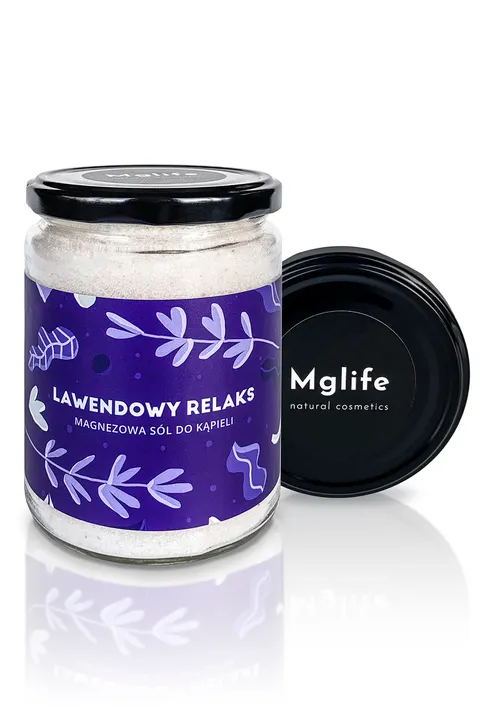 Mglife Lawendowy relaks - magnezowa sól do kąpieli