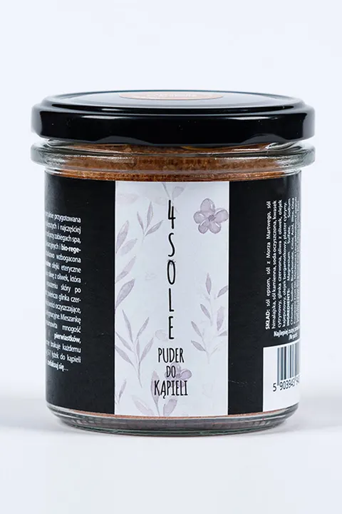 Słomiana Pracownia 4SOLE Puder do kąpieli 300g