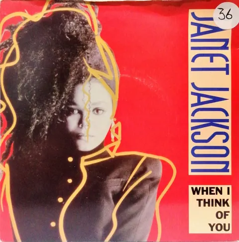Janet Jackson When I Think Of You AM337 VG