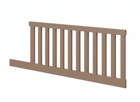 Barierka standard mleczna czekolada do łóżka dziecięcego V2 Lano Meble
