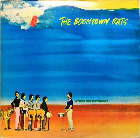 Boomtown Rats A Tonic For The Troops LP ENVY3 EX