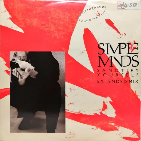 Simple Minds Sanctify Yourself SP SM112 good