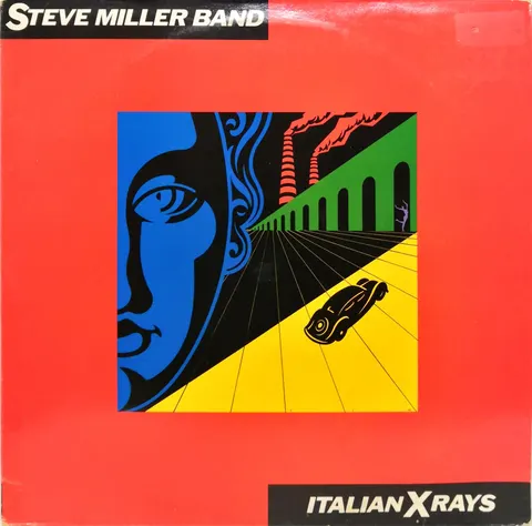 Steve Miller Band Italian X Rays LP MERL50 good 1Press UK