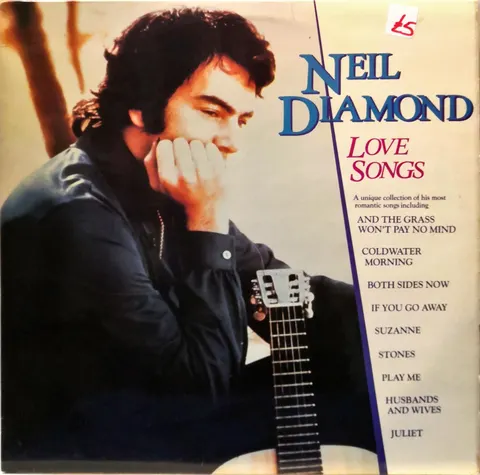 Neil Diamond Love Songs LP MCF3092 EX
