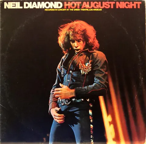 Neil Diamond Hot August Night 2LP MCSP255 VG