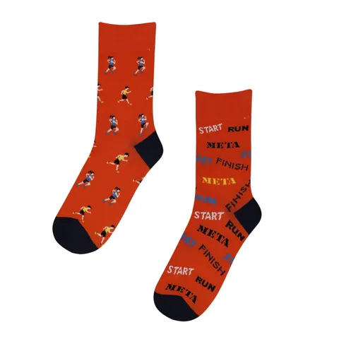 Skarpety męskie kolorowe Wola Casual Funky W.058