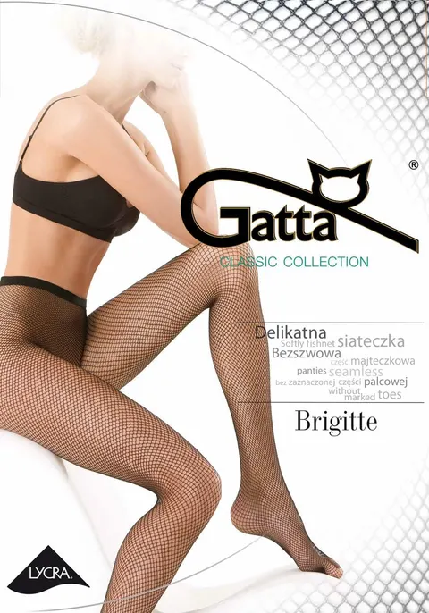 Rajstopy kabaretki Gatta Brigitte 01 klasyczne oczka