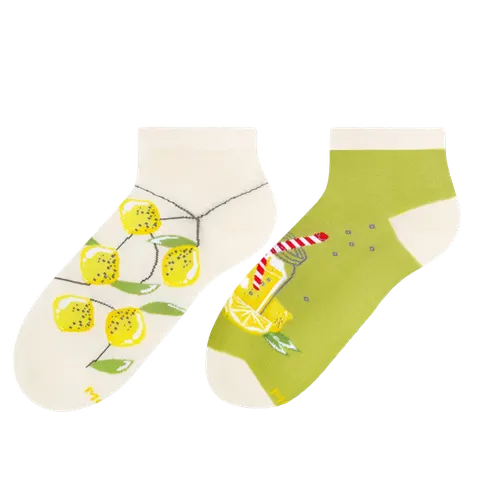 Skarpety krótkie męskie kolorowe More Lemonade limonka
