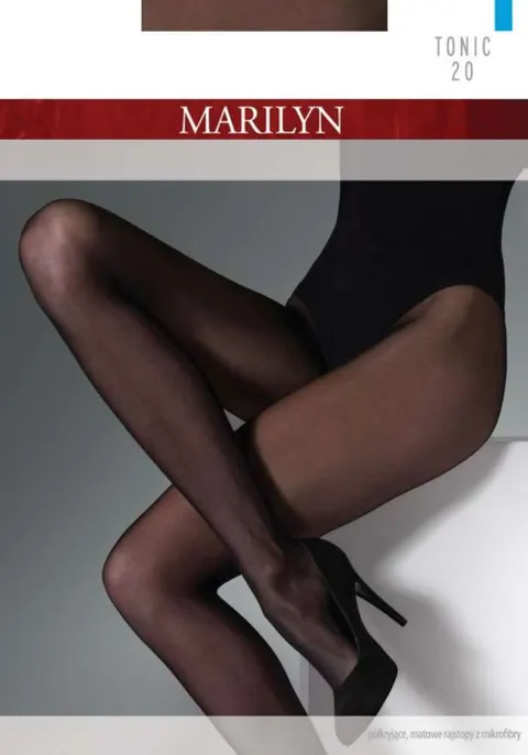 Marilyn rajstopy półkryjące z mikrofibry Marilyn Tonic 20 den.