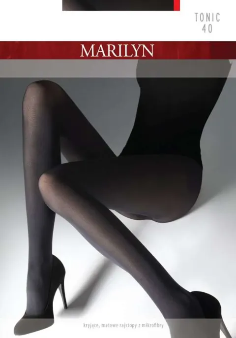 Rajstopy Marilyn Tonic 40 den kryjące z mikrofibry
