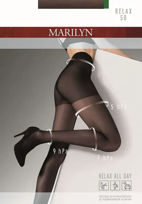 Rajstopy Marilyn Relax 50 den Przeciwżylakowe