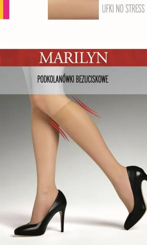 Podkolanówki bezuciskowe Marilyn Ufki No stress 15 den