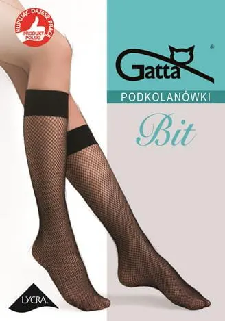 Gatta podkolanówki kabaretki Gatta BIT klasyczne oczka