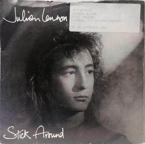 Stick Around Julian Lennon SP CB420 VG