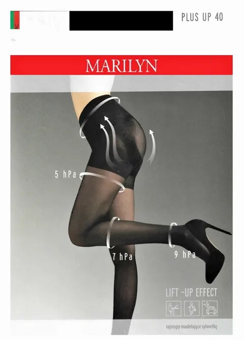 Marilyn rajstopy modelujące Plus Up 40 den
