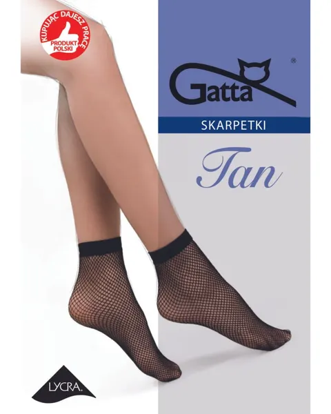 Gatta skarpetki kabaretki damskie Tan