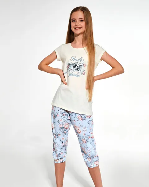 Cornette piżama dziewczęca 570/571/95 Smile
