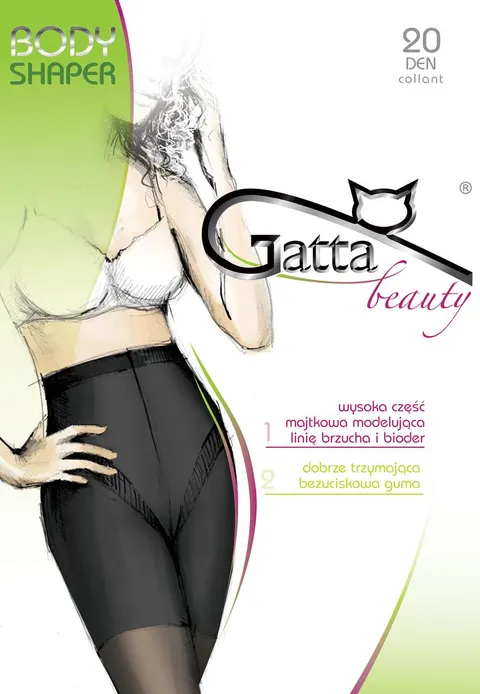 Rajstopy modelujące Gatta Body Shaper 20 den