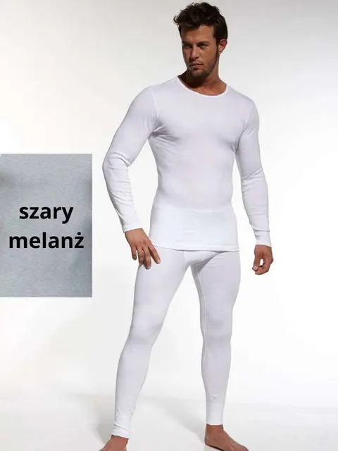 Kalesony męskie Cornette 009 authentic szary melanż