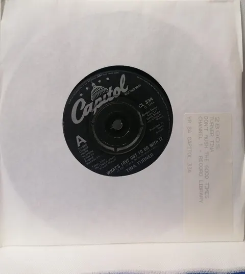 What's Love Got To Do With It Tina Turner SP CL334 fair