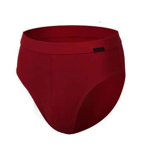 Cornette slipy męskie gładkie 221 authentic Claret