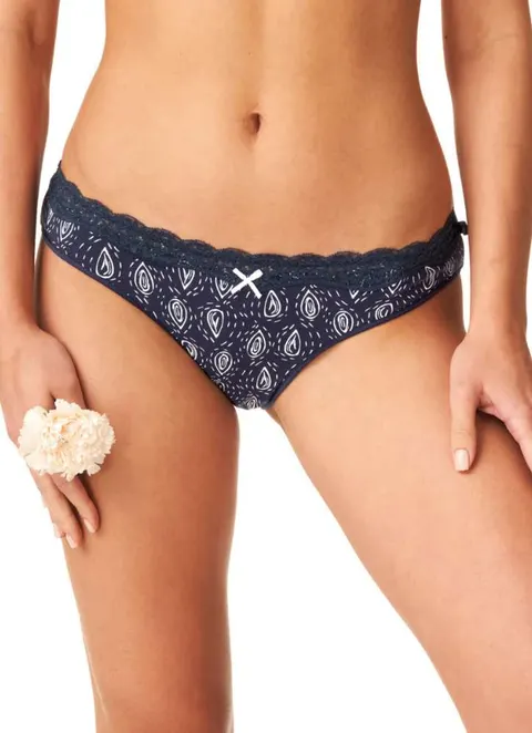Figi damskie KEY LPR-667 mini bikini 2-pack