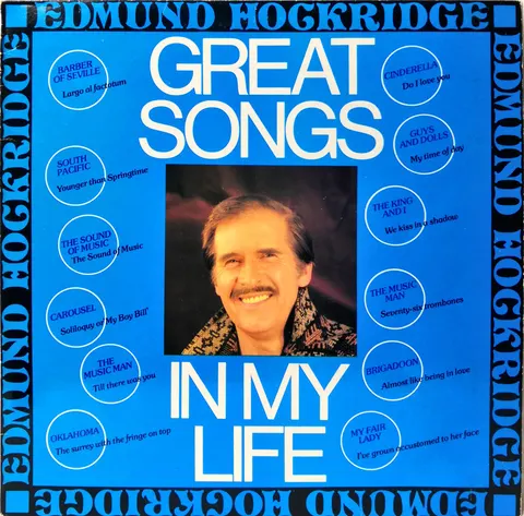 Edmund Hockridge Great Songs In My Life LP DR26 dobry