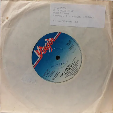 Portsmouth Mike Oldfield SP VS163 good