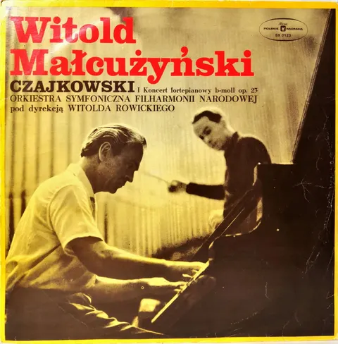 Małcużyński, Czajkowski, Rowicki Ork. Symfoniczna Filharmonii Narodowej LP SX0123 VG