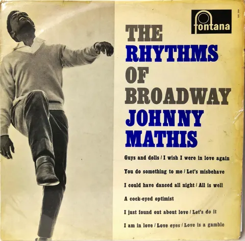 Johnny Mathis The Rhythms Of Broadway LP 682082TL dobry
