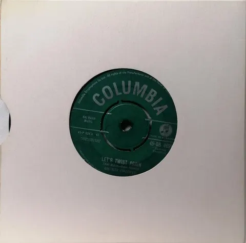 Let's Twist Again Chubby Checker SP DB4691 fair
