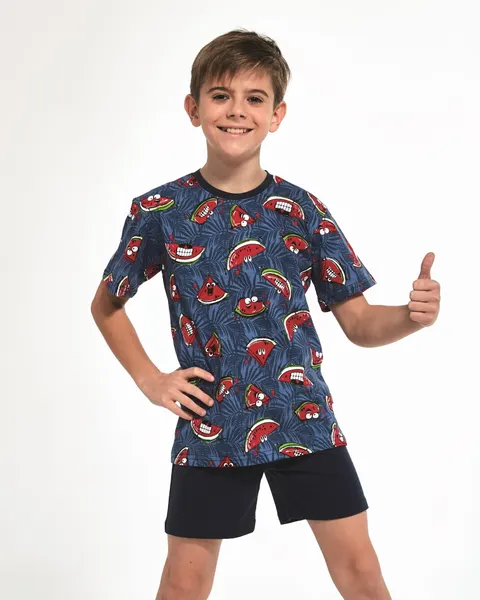Piżama chłopięca Cornette w arbuzy 334/335/86 Watermelon