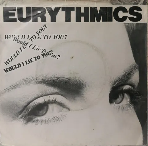 Would I Lie To You? Eurythmics SP PB40101 VG