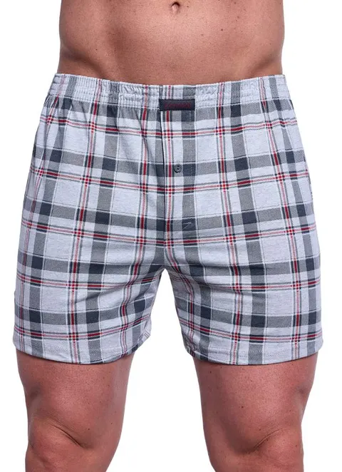 Cornette bokserki męskie w kratkę 002-303 comfort