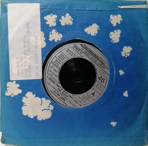 That's Why They Call It The Blues Elton SP XPRES91 good