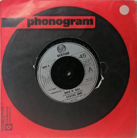 Rock N' Roll Status Quo SP QUO6 VG
