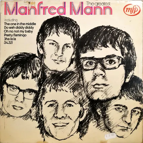 Manfred Mann The Greatest LP MFP5269 good
