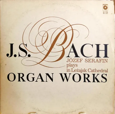 J. S. Bach Organ Works LP2 SX1186 VG