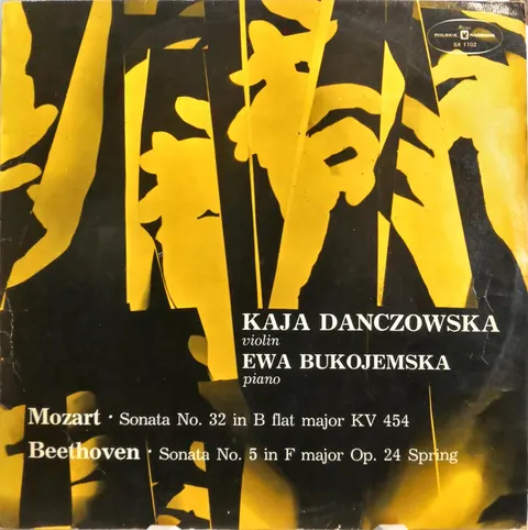 Danczowska Bukojemska Mozart Beethoven LP SX1102 VG