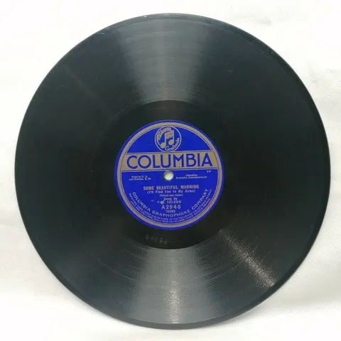 Al Jolson Some Beautiful/I've Got.. A2940 Columbia
