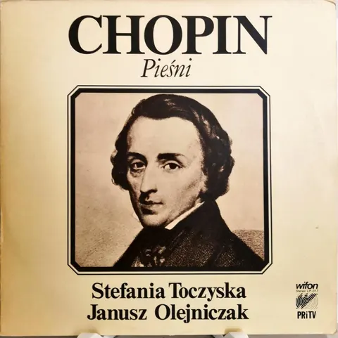 Frédéric Chopin Pieśni LP LP017 VG