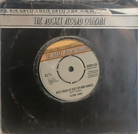 Elton John / Kiki Dee Bite Your Lip SP ROKN526 VG
