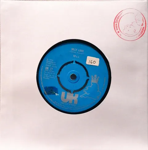 10cc Silly Love SP UK77 good