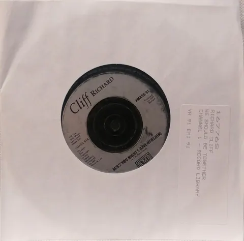 Cliff Richard We Should Be Together SP XMASG91 VG