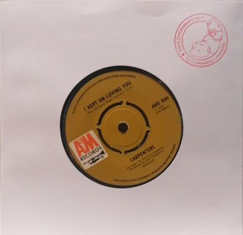 Carpenters They Long To Be Close To You SP AMS800 good