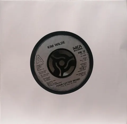 Kim Wilde Four Letter Word SP KIM10 fair